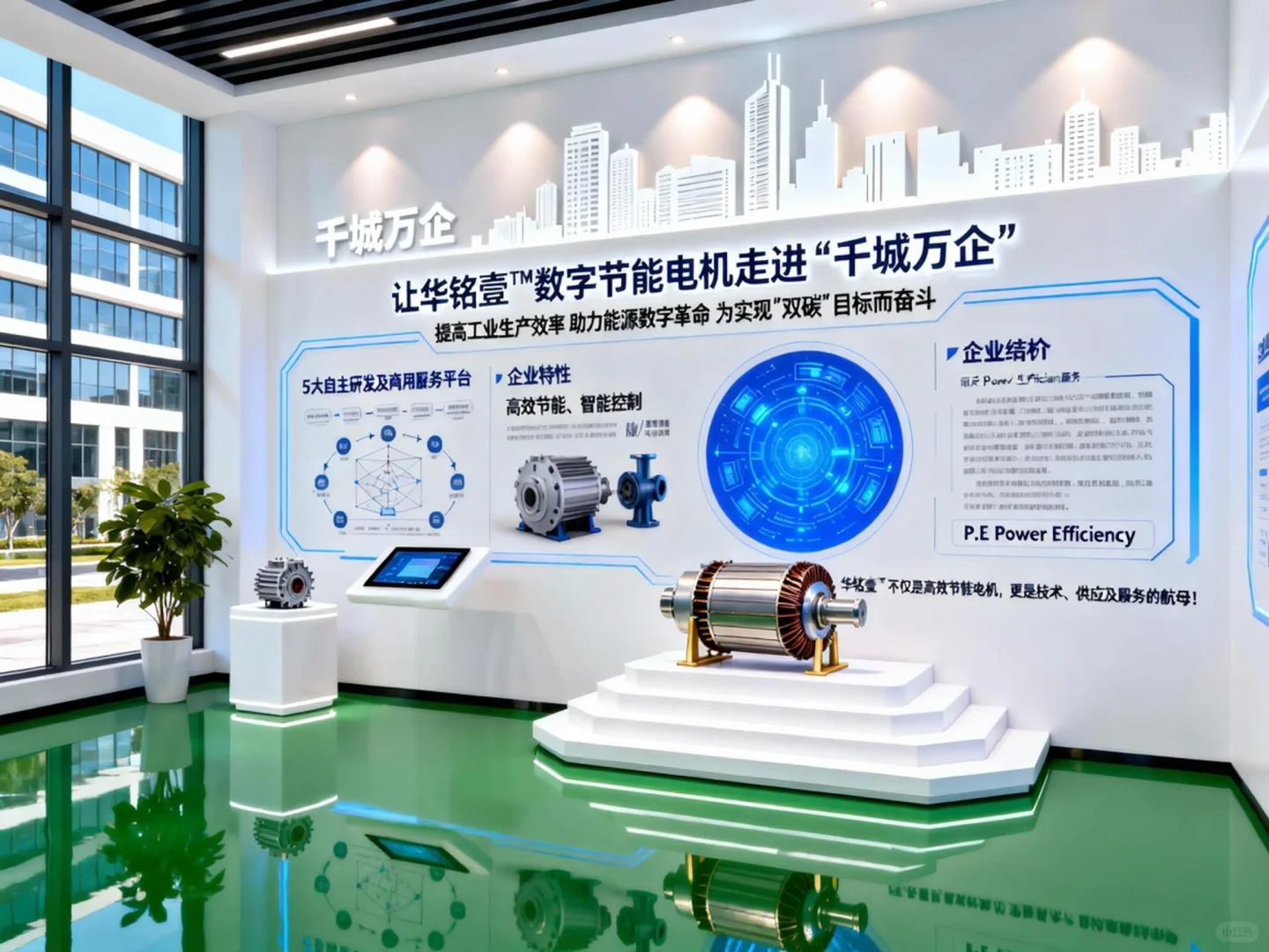 ?工厂展厅科技感直接拉满！