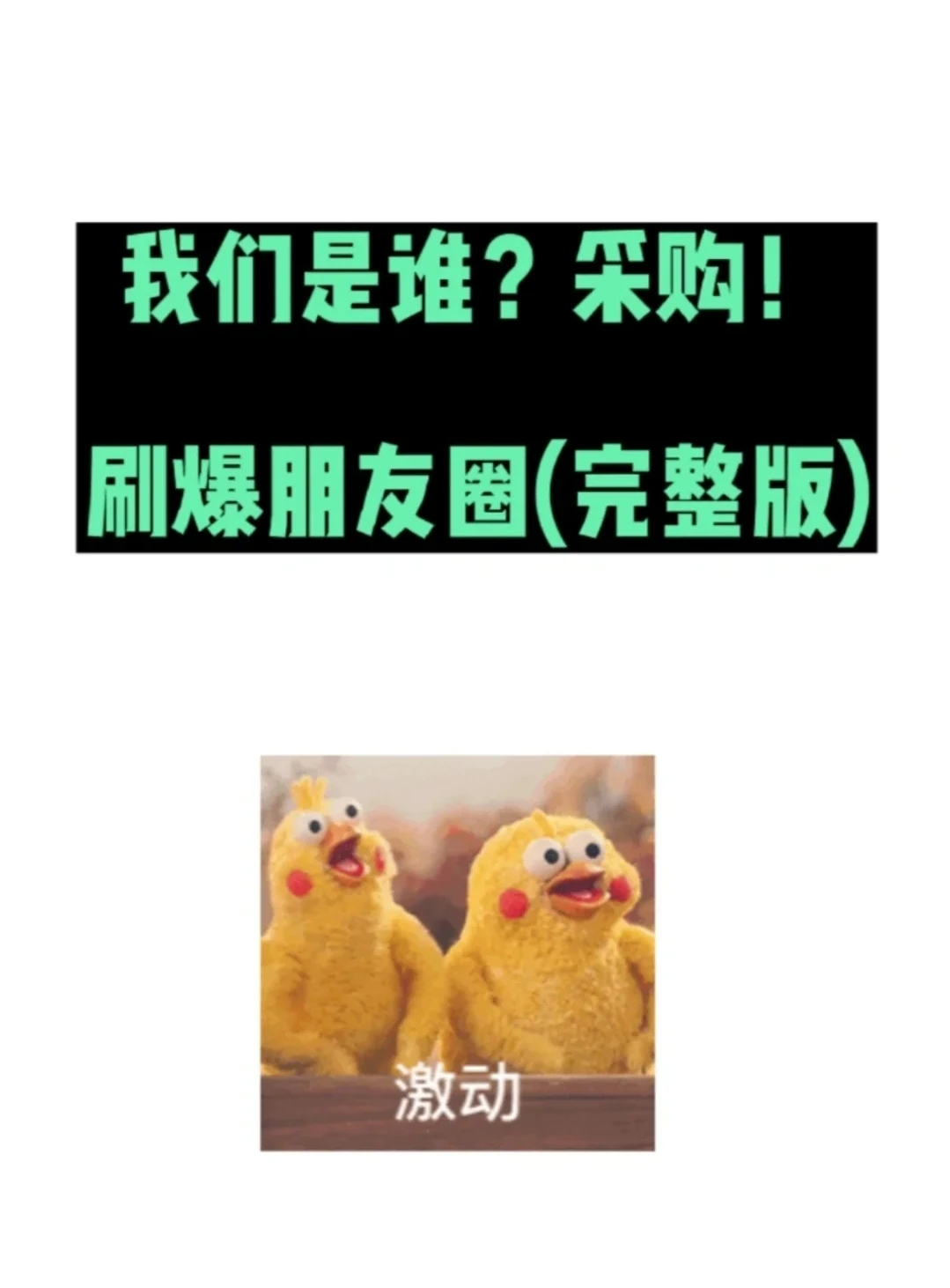 我们是谁？采购！ （完整版）