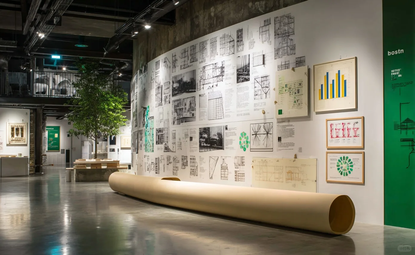 工业风美学空间里,铺着一段厚重的时光