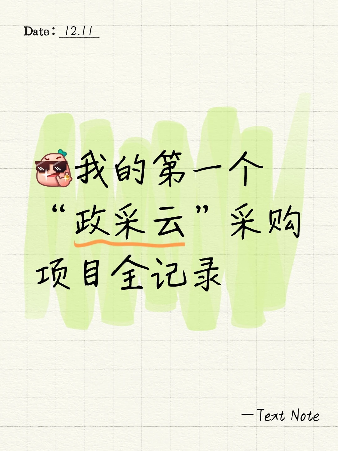 我的第一个“政采云”采购项目全记录