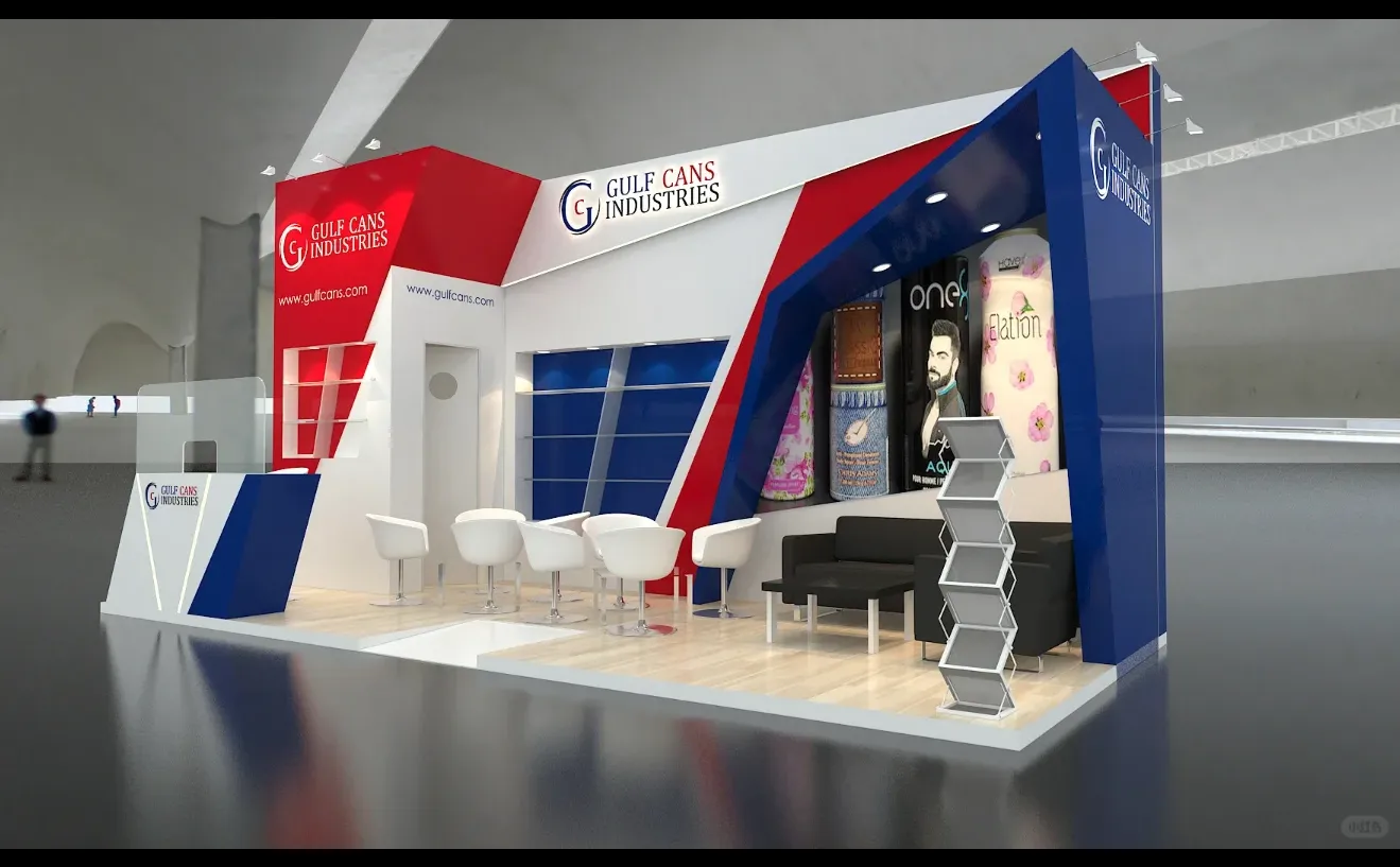 成都展览工厂✨『GULF』小型展台的记忆点✨