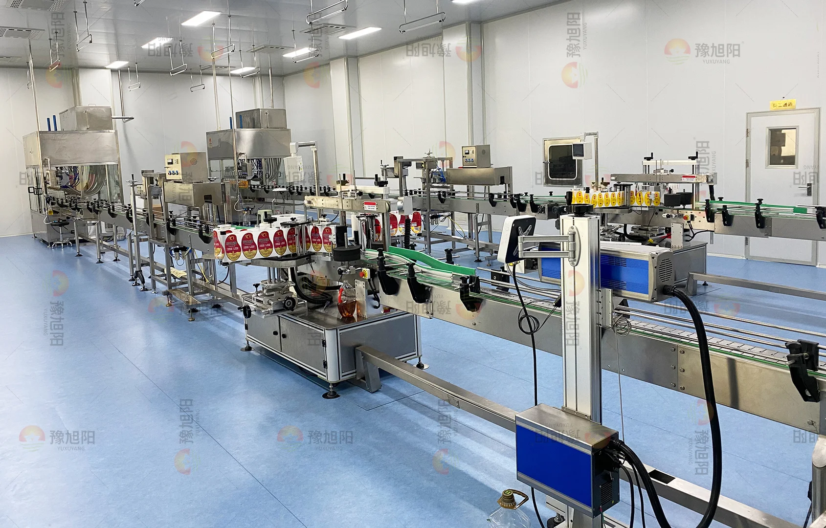 河南旭阳粮油：山茶油榨油精炼及灌装生产线