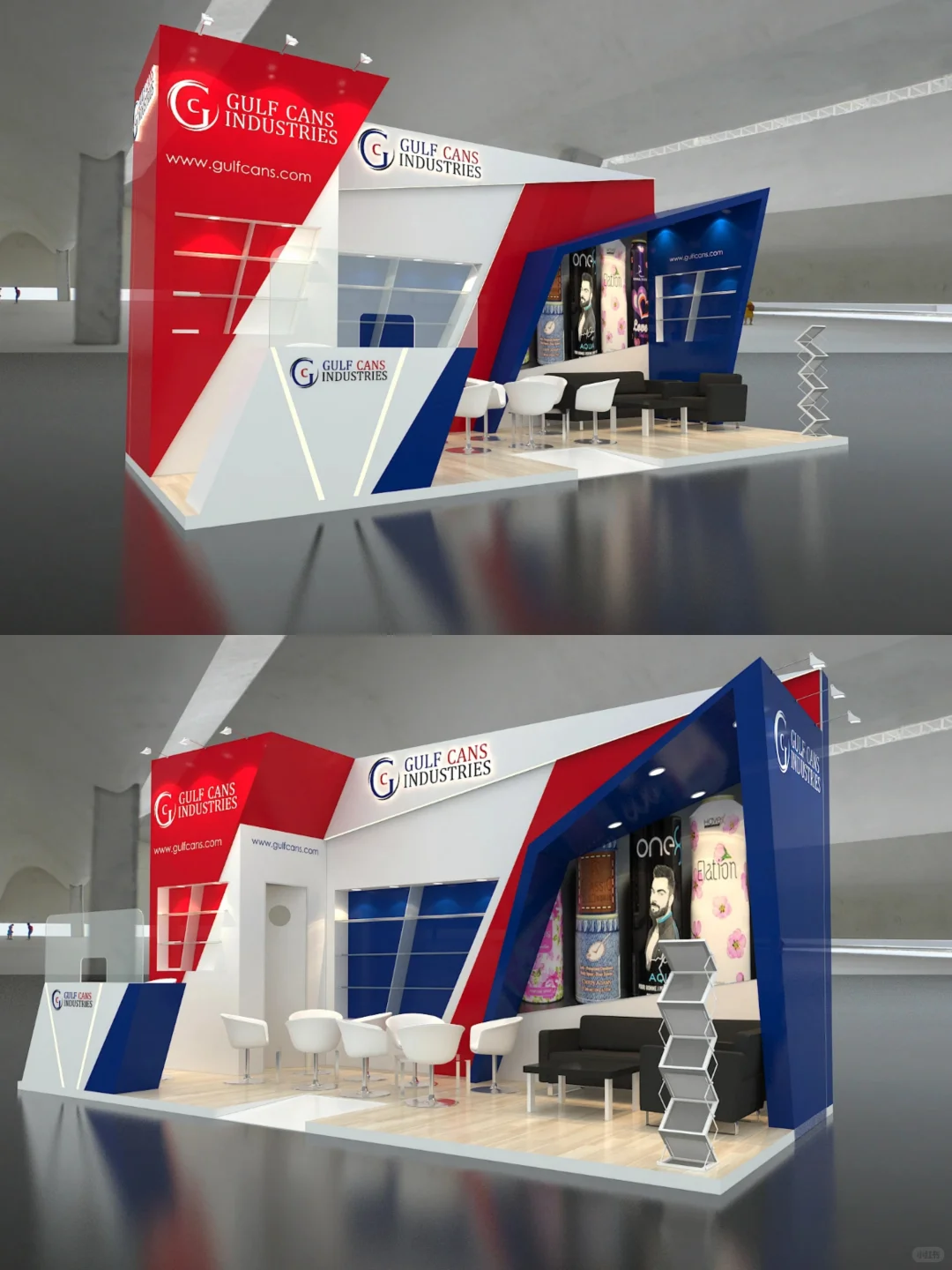 成都展览工厂✨『GULF』小型展台的记忆点✨
