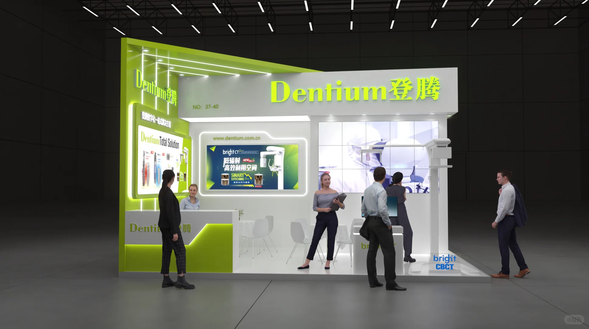 ?案例分享?上海口腔器械展台搭建