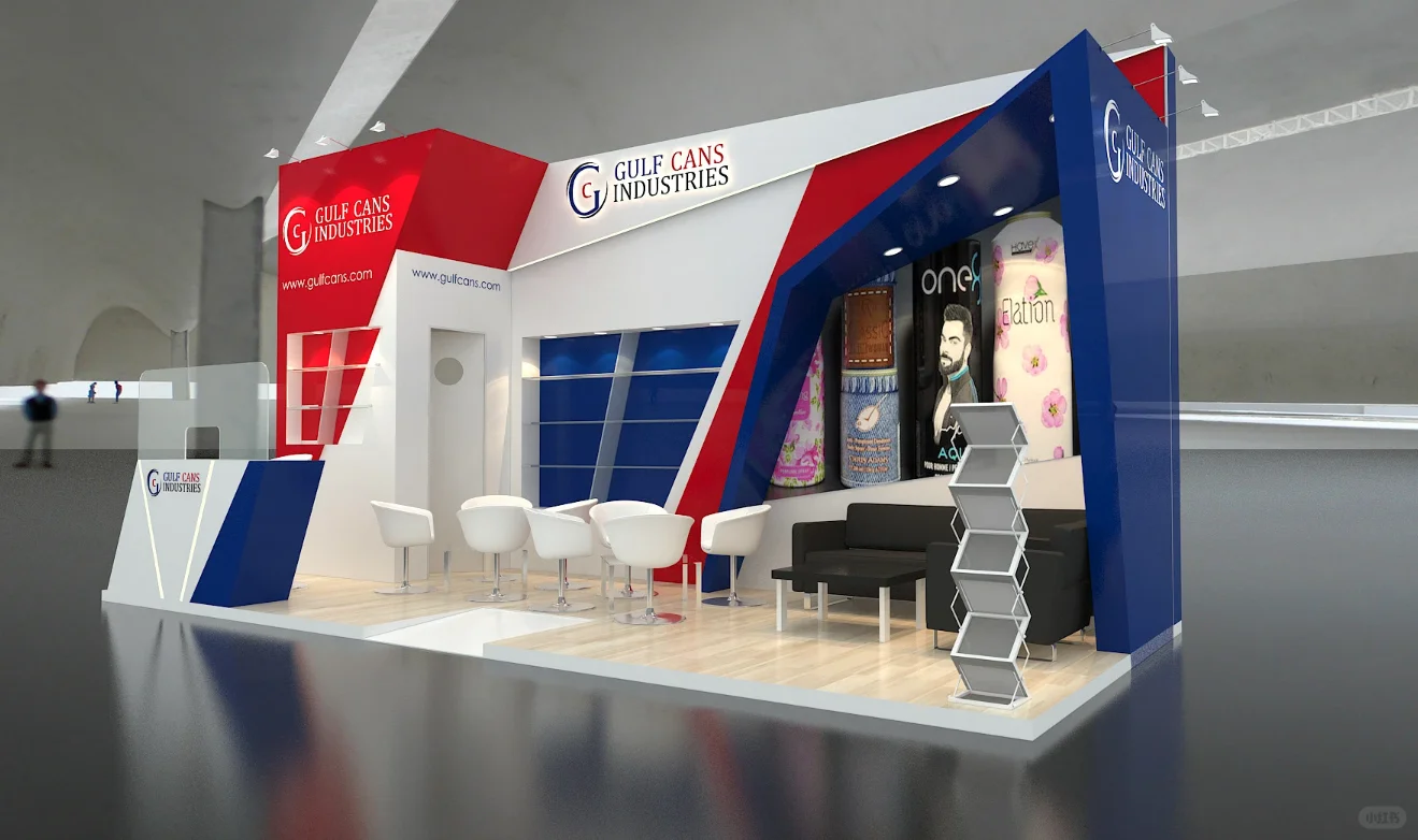 成都展览工厂✨『GULF』小型展台的记忆点✨
