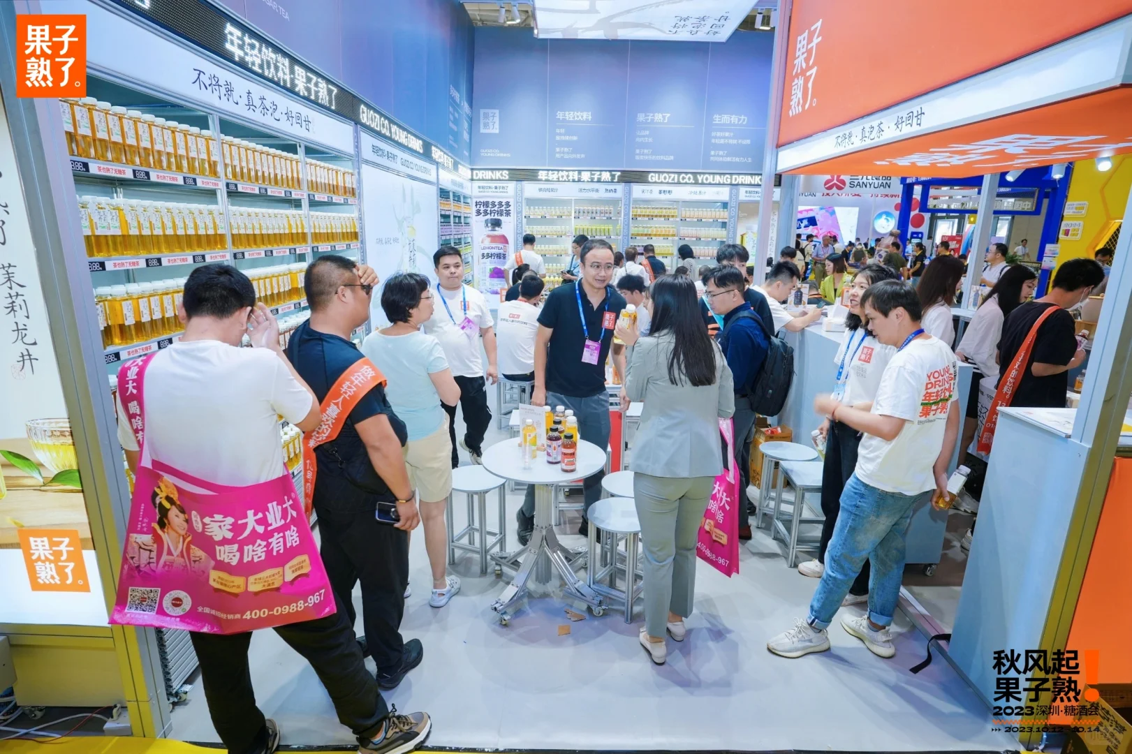 深圳糖酒会展会设计效果图与现场图