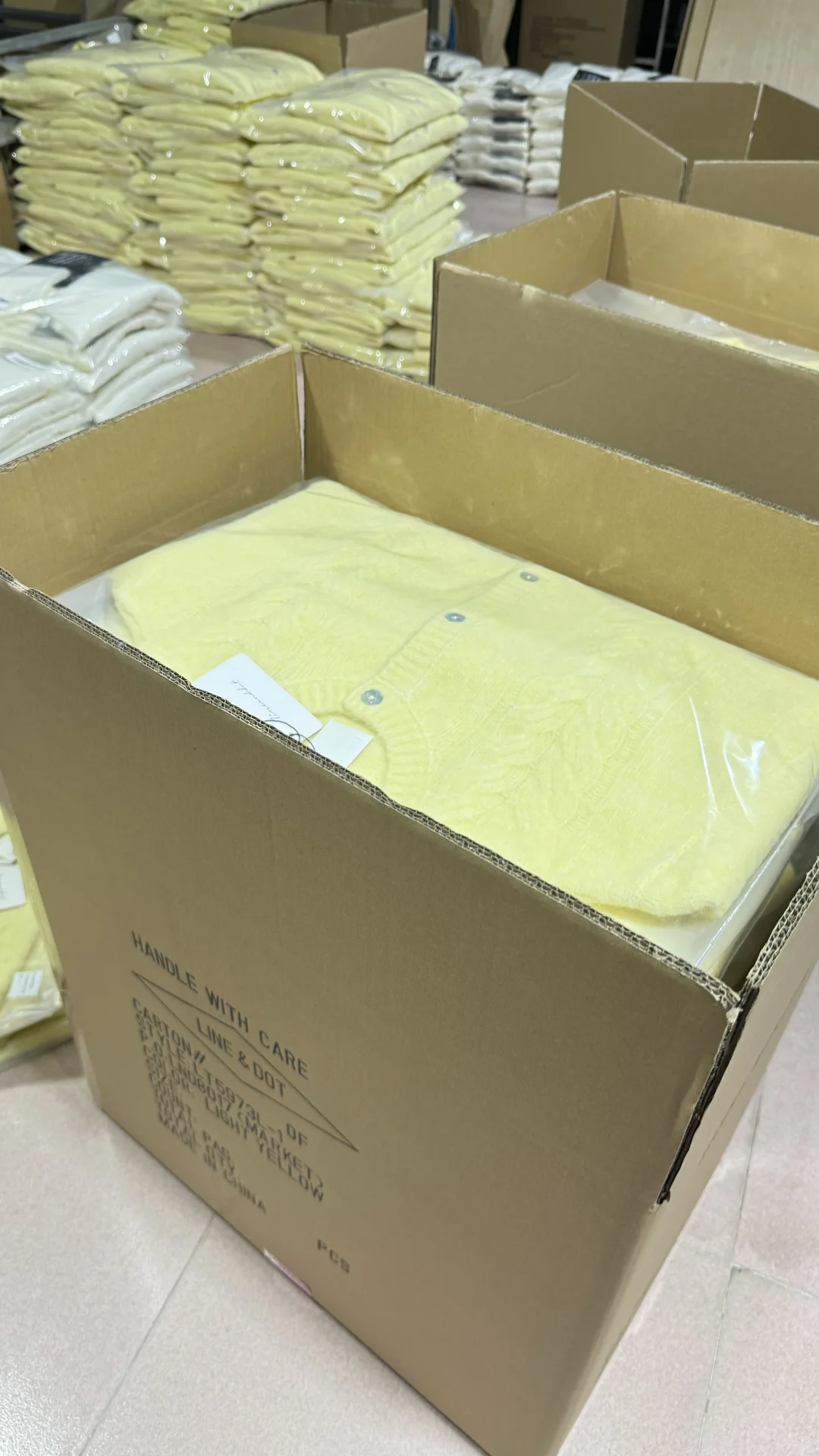 毛衣工厂日常、发货日常、快反小单、毛衣工厂