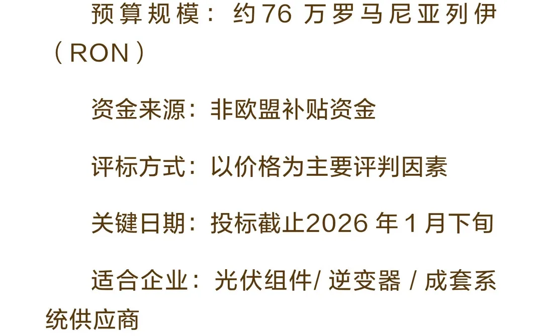 ??罗马尼亚｜100 kW 工商业光伏系统供货项