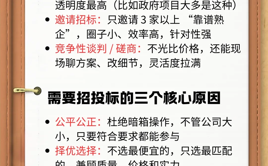一分钟教你搞懂招投标到底是啥