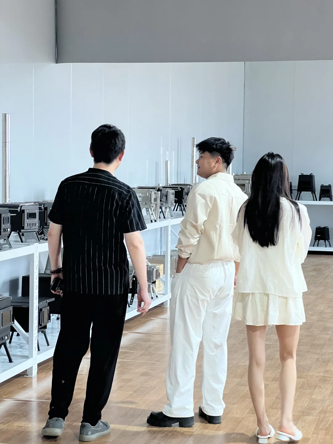 靠小红书做外贸的第123批客户到厂参观