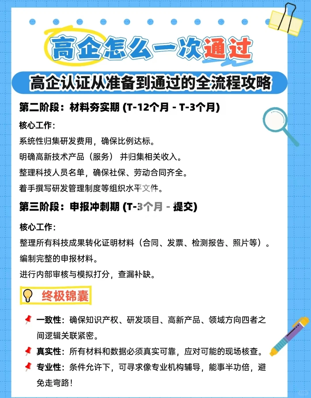 ?高技术企业认定、研发资料汇总集
