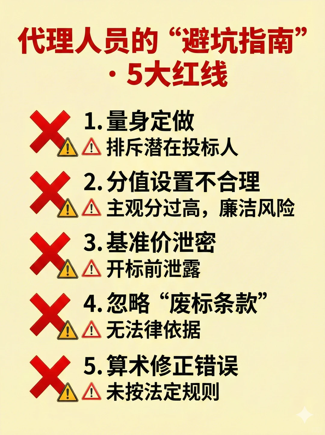 一张图看懂评标全流程