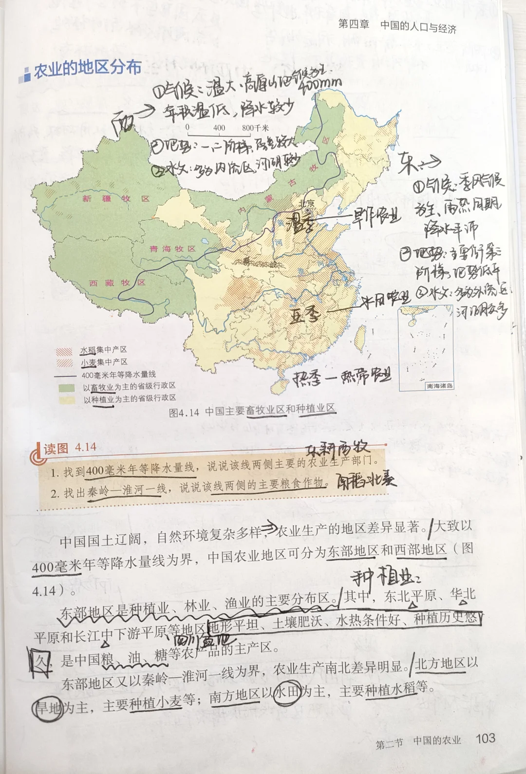 8.4.2中国的农业-商务星球版新版