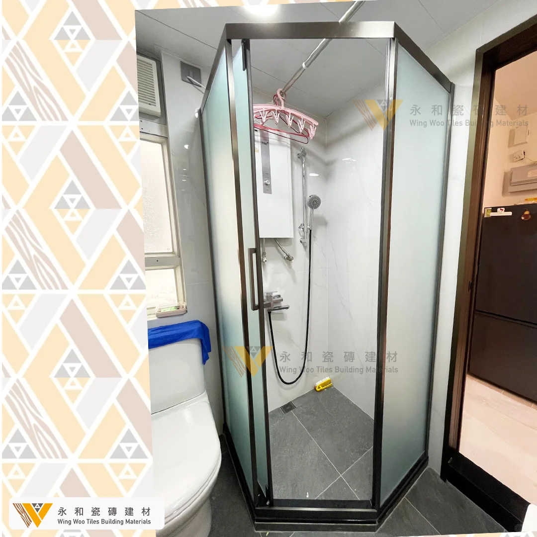 香港浴屏批發#鑽石形浴屏,包量包送包安裝