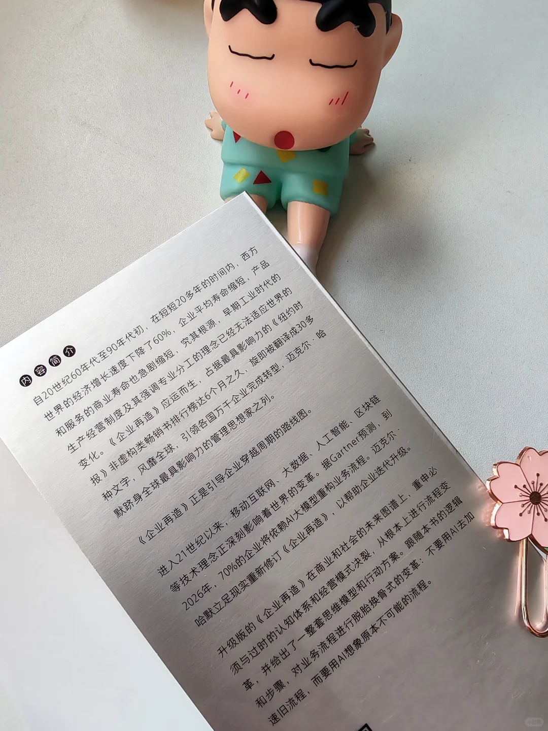 这本书让我意识到，企业再造才是真正的变革