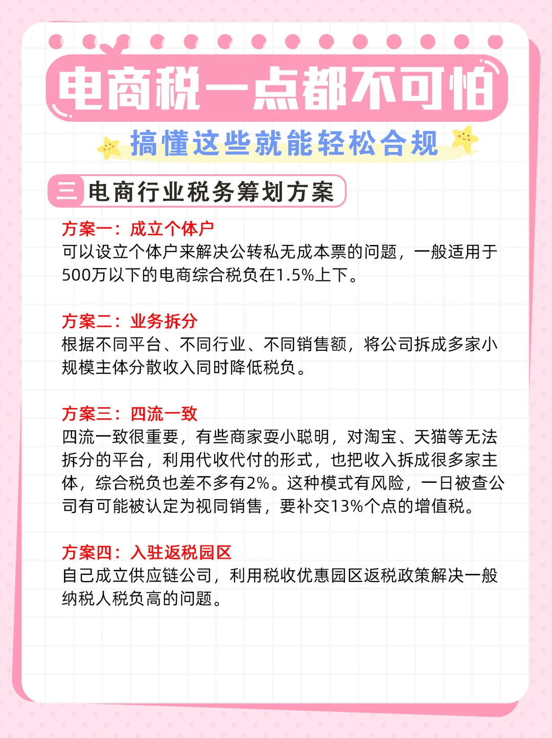 超全电商税指南这不就来了！?