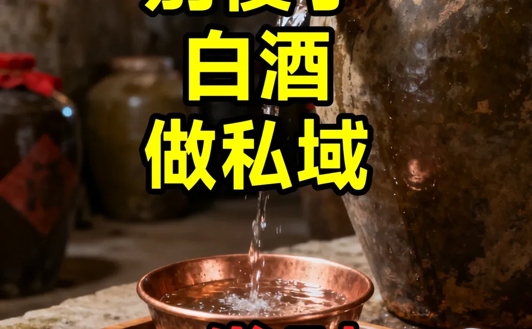 ?别傻了，白酒做私域你早发财了！?