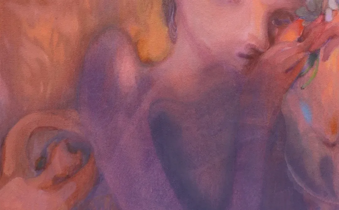 A flower already fading