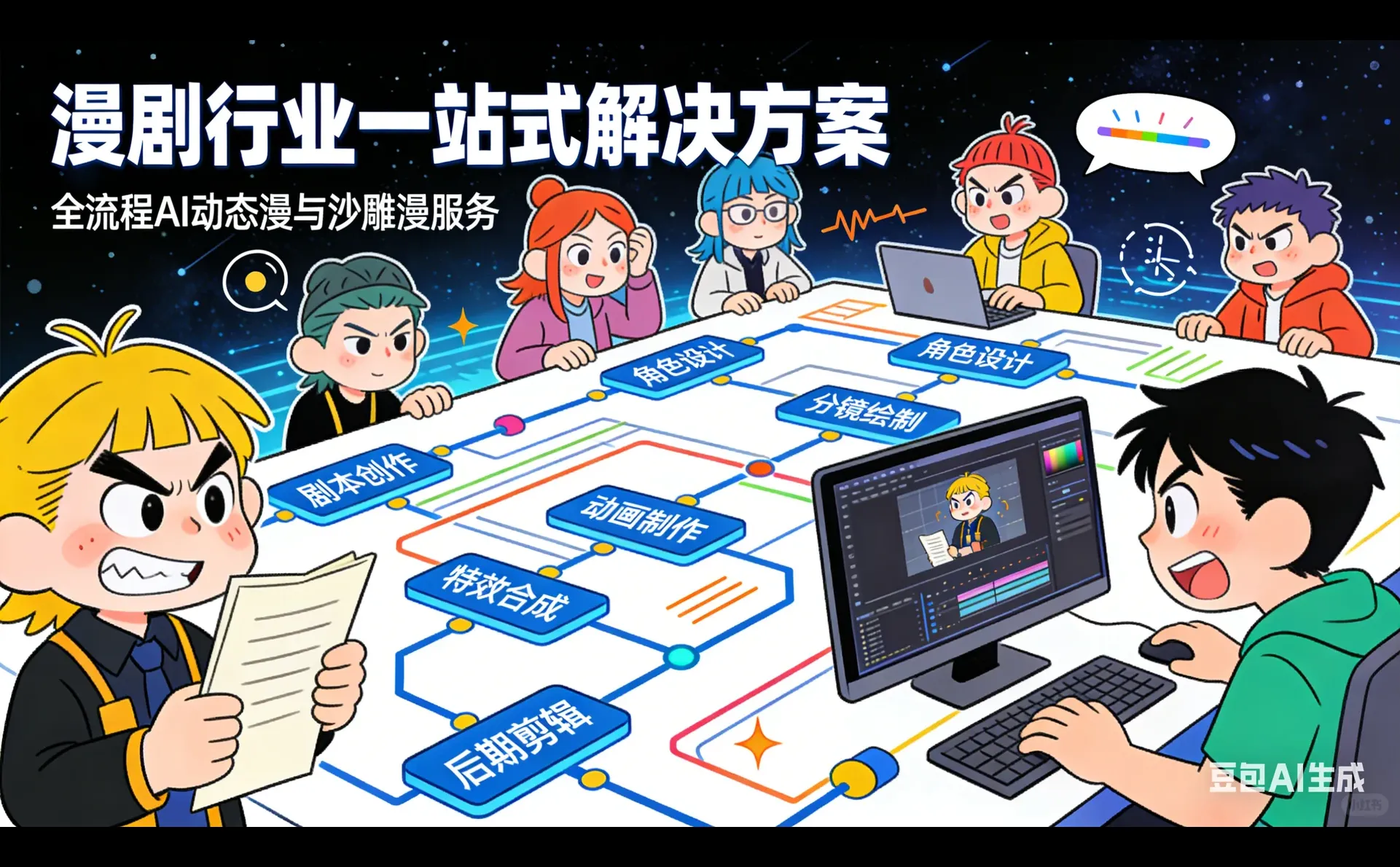 一口气听完漫娱行业的解决方案！