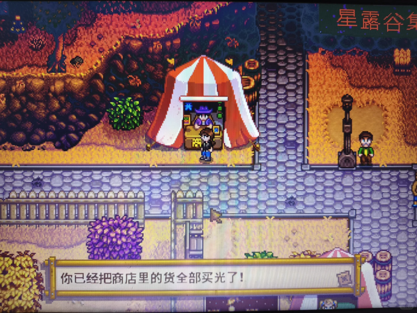 我能在展览会上玩一天！