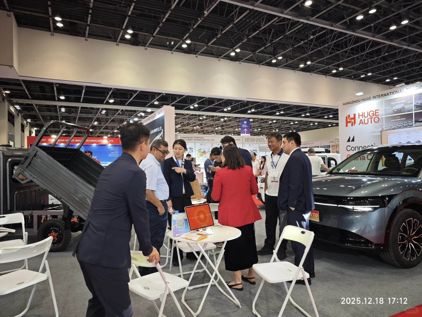 外贸电动车工厂阿联酋展会，完美谢幕?