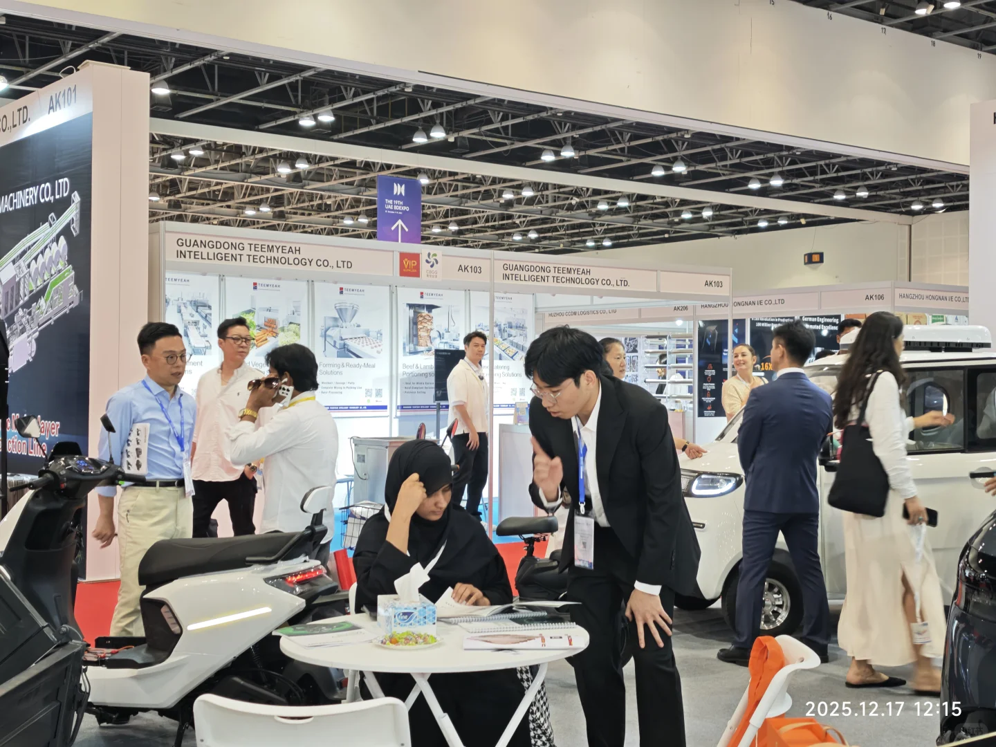 外贸电动车工厂阿联酋展会，完美谢幕?