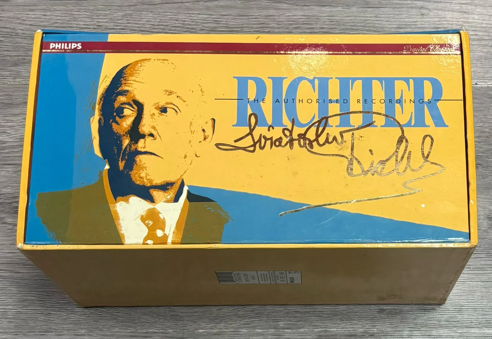 里赫特授权飞利浦公司录音21CD限量编号版
