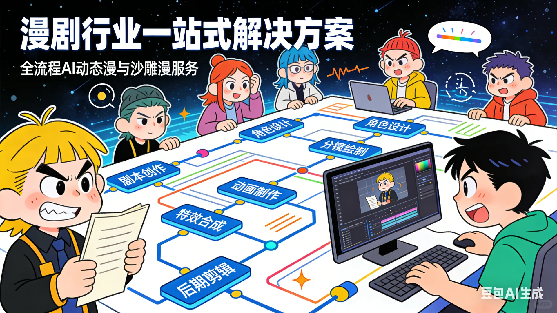 一口气听完漫娱行业的解决方案！