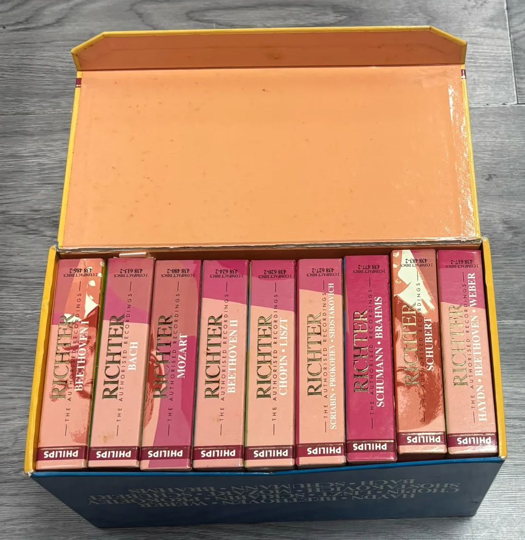 里赫特授权飞利浦公司录音21CD限量编号版