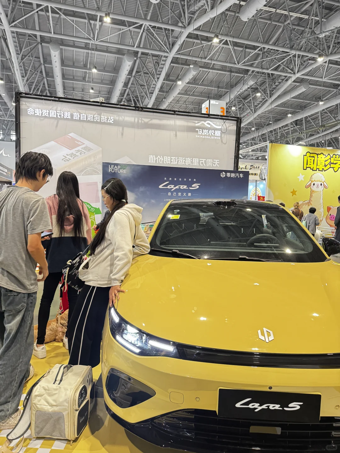 杭州国际汽车展览会上的Laya5