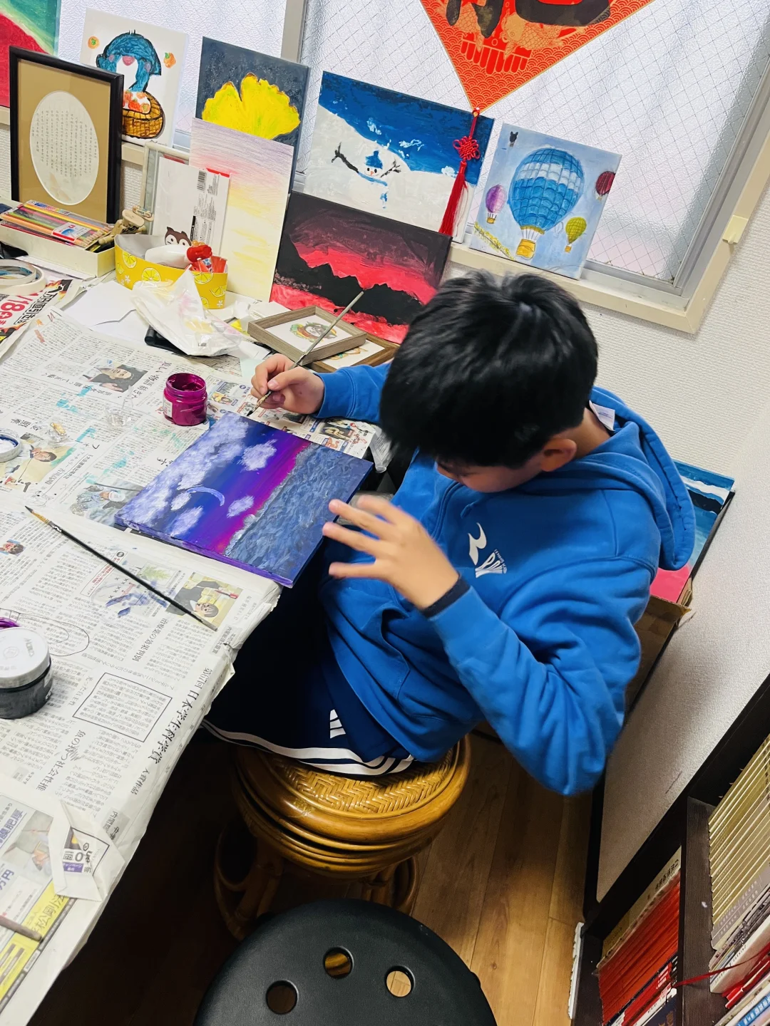 日本福冈｜鱼心堂书画印教室招生中