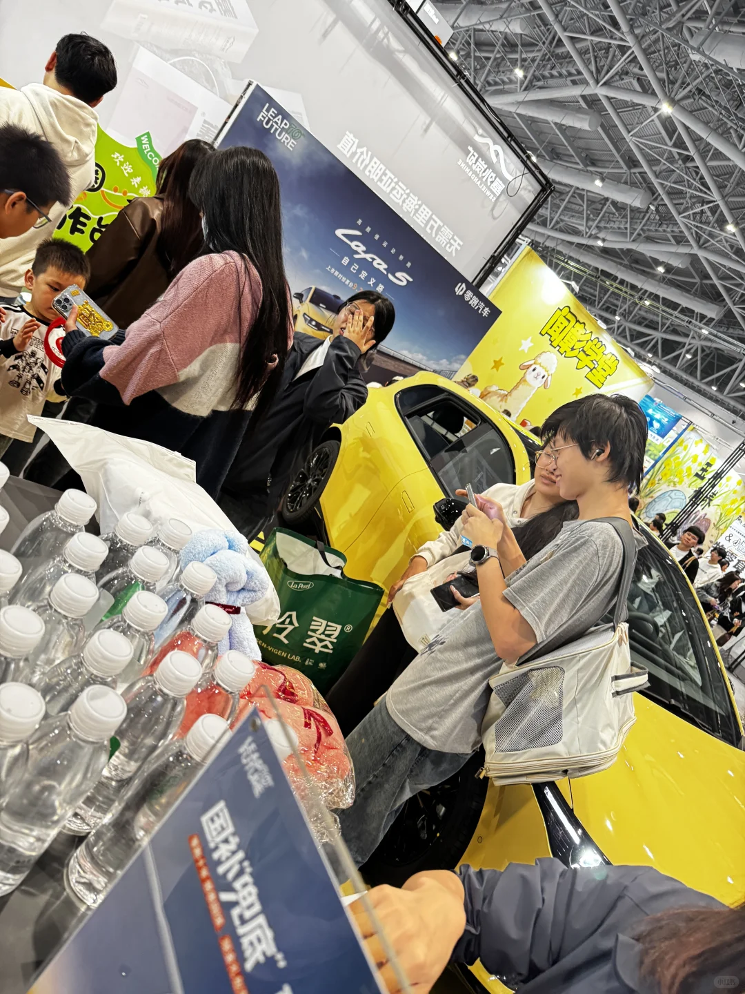 杭州国际汽车展览会上的Laya5