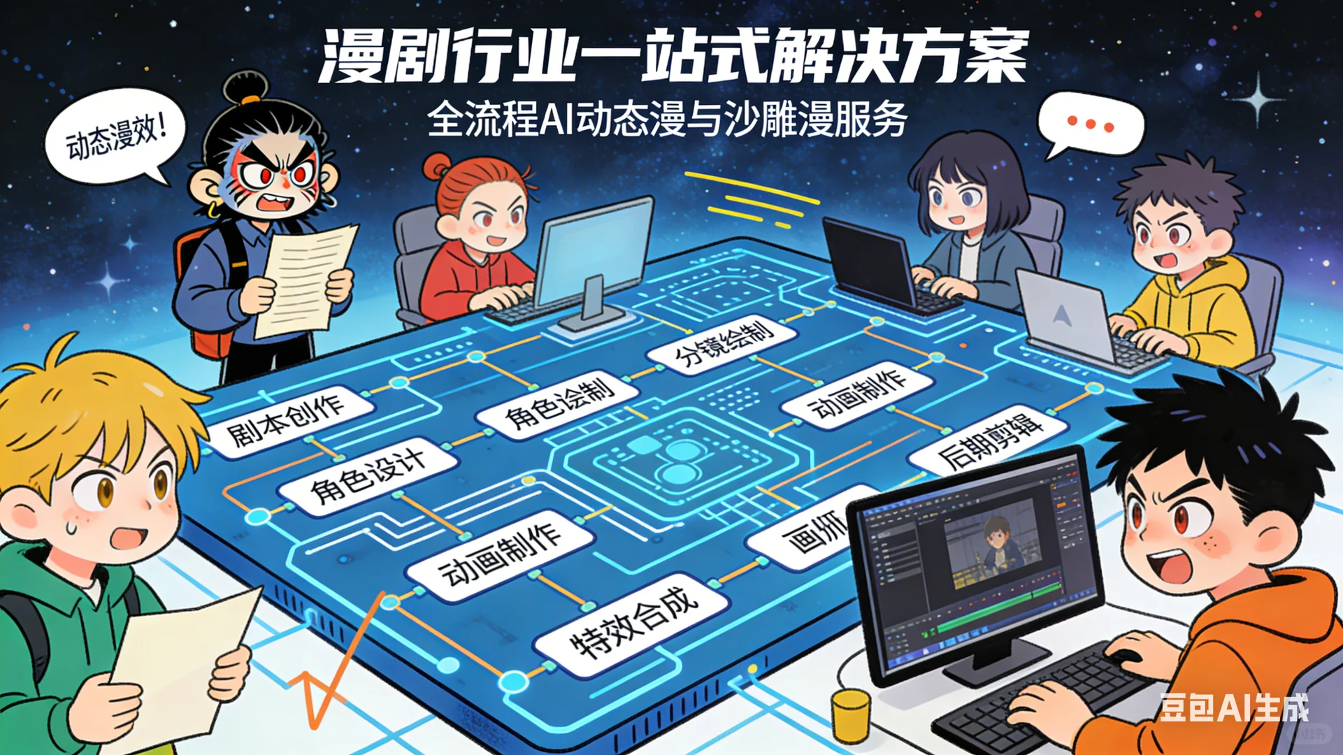 一口气听完漫娱行业的解决方案！