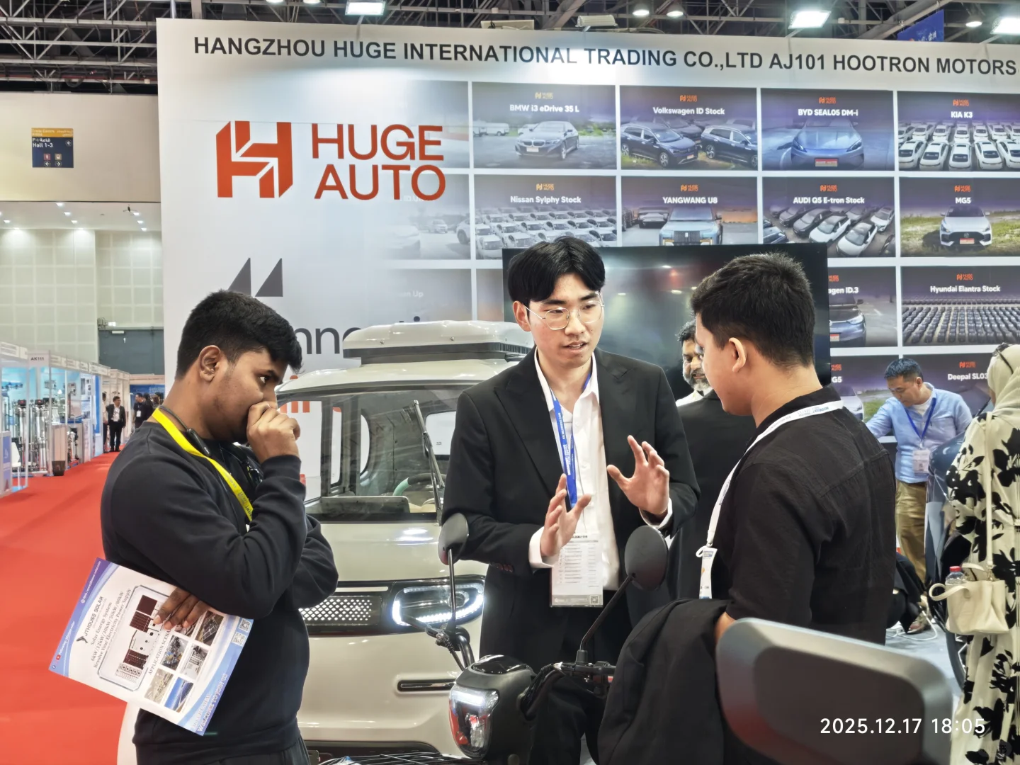 外贸电动车工厂阿联酋展会，完美谢幕?