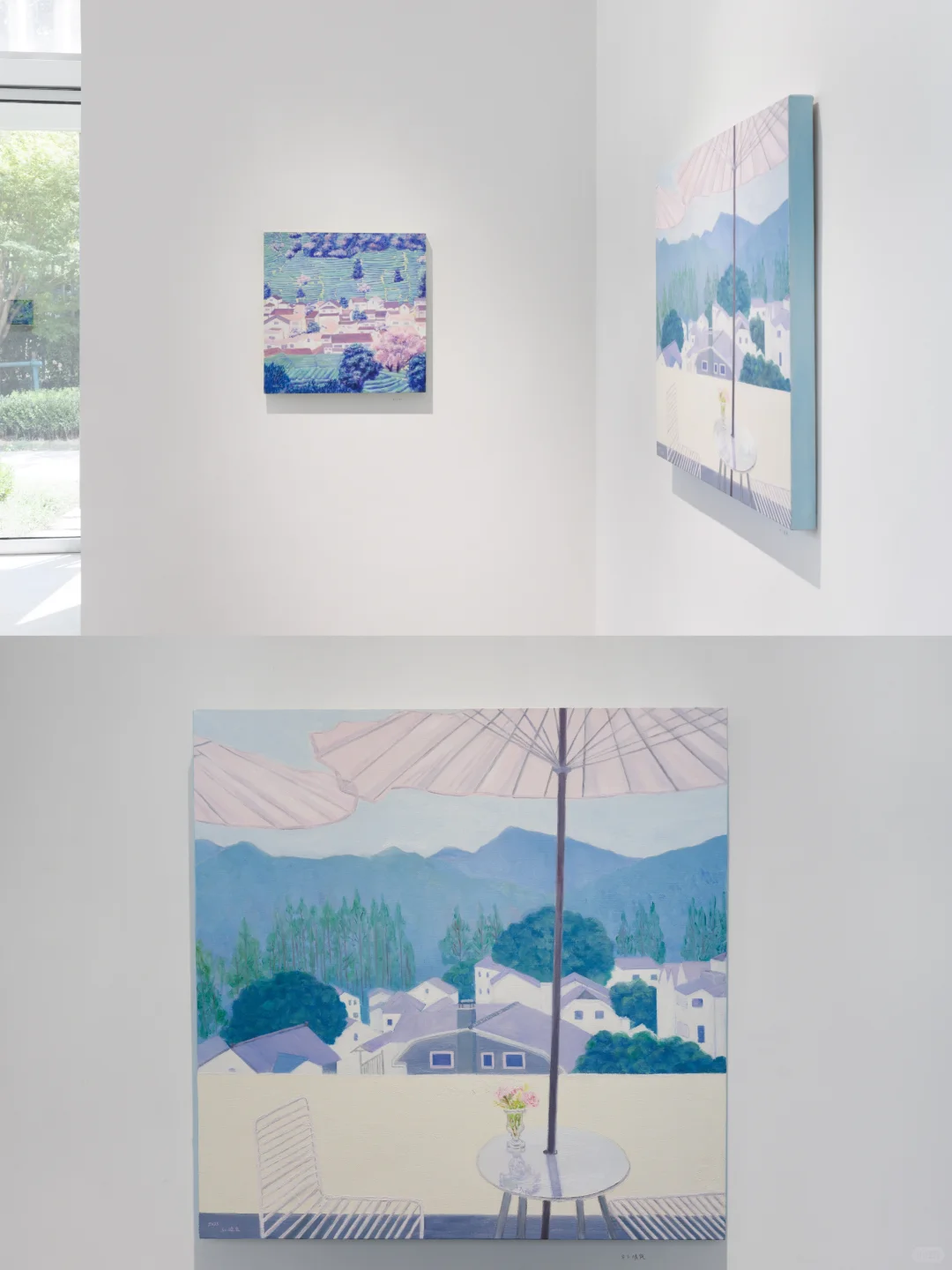 ?绘写山岚流水，天地转瞬的呼吸。