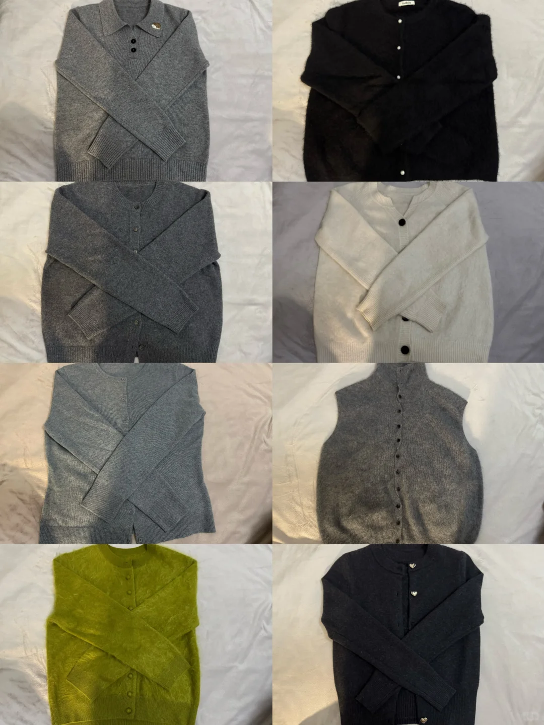 一万元以内新手羊绒采购清单