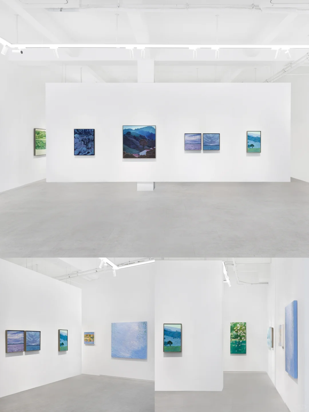 ?绘写山岚流水，天地转瞬的呼吸。