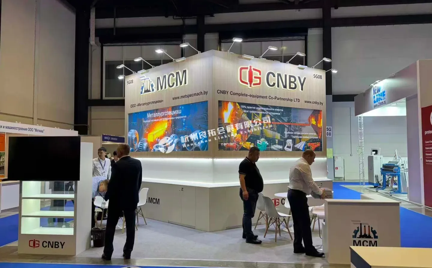 俄罗斯圣彼得堡展台搭建 | 冶金展案例分享