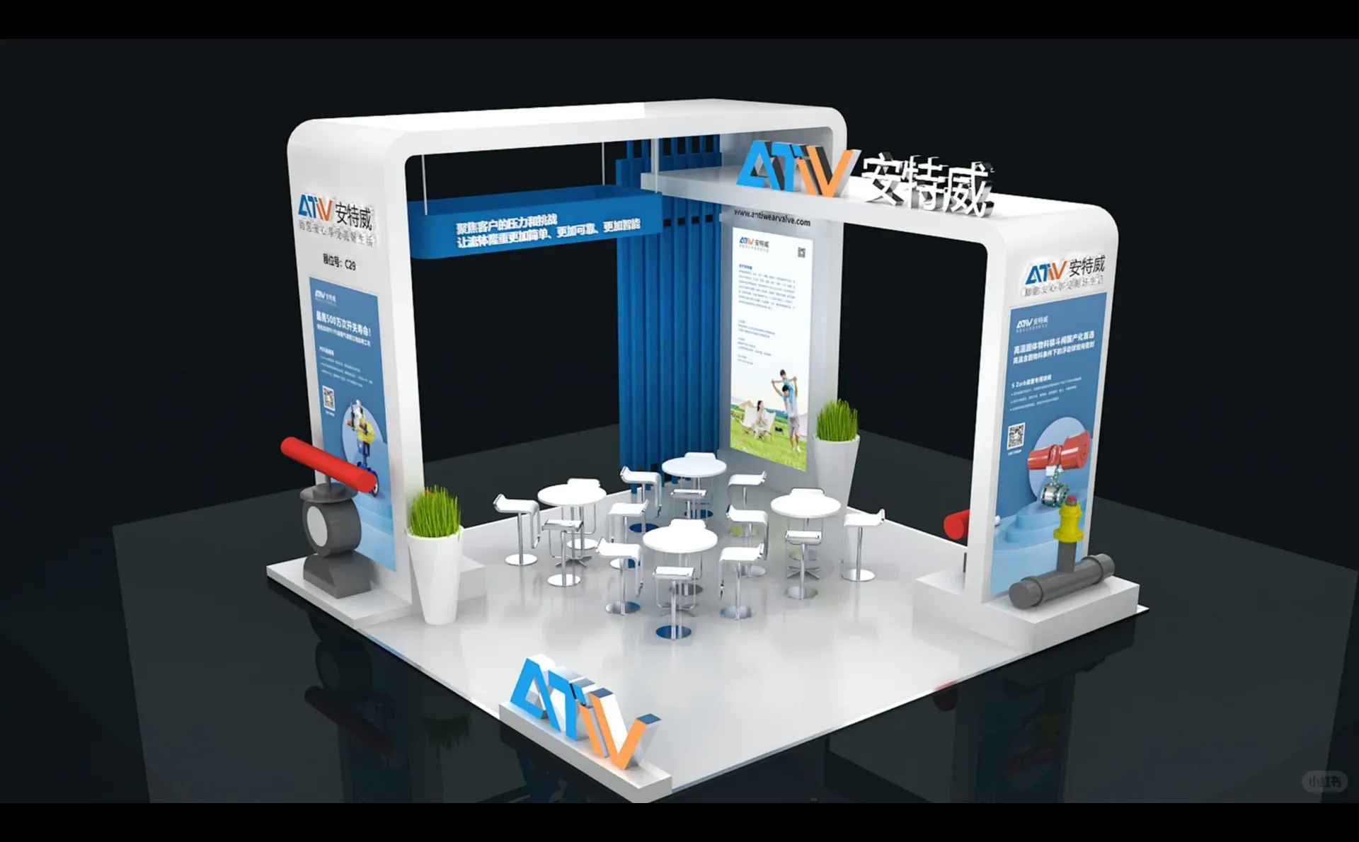 ⚙️把 “专业感 + 体验感” 焊在展台上