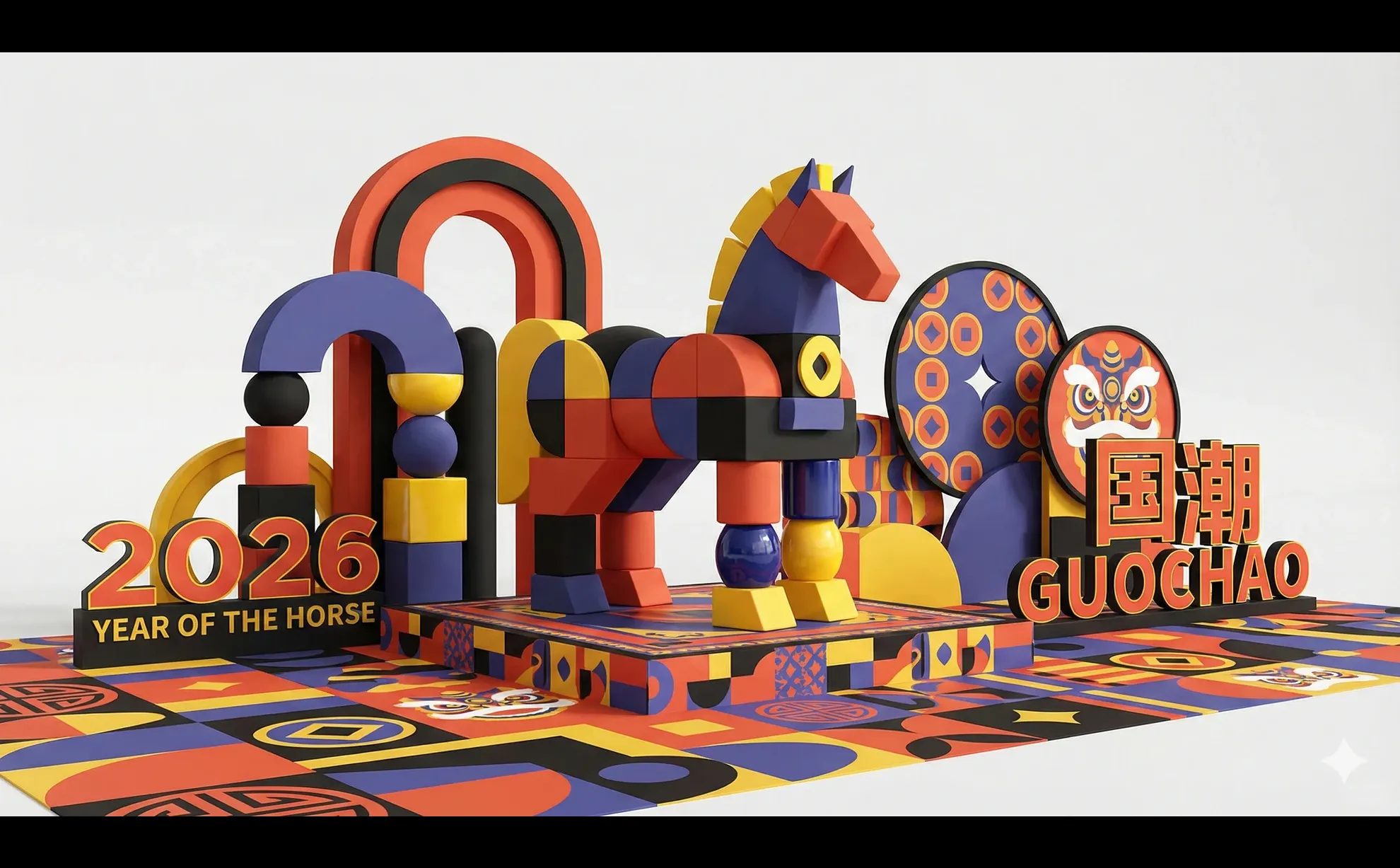 如何制作马年文创美陈展？吼吼看！