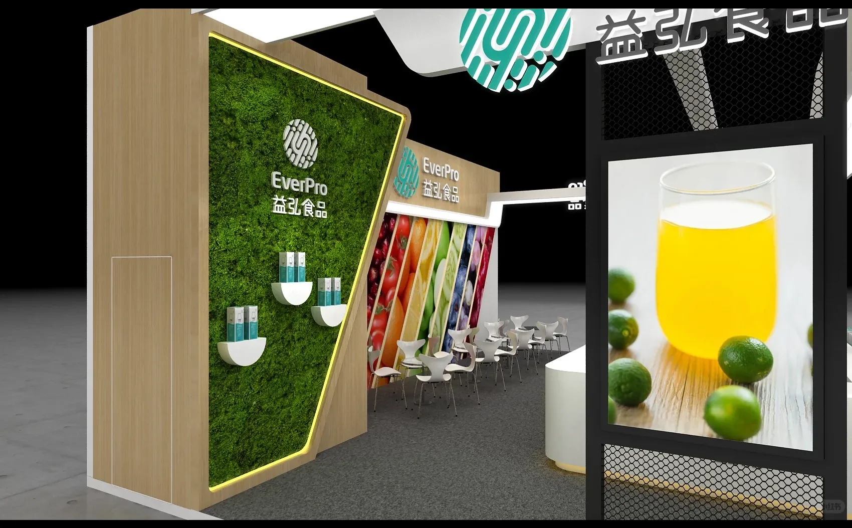 ?Hotelex 72平酒用展｜F IC糖酒会展台搭建