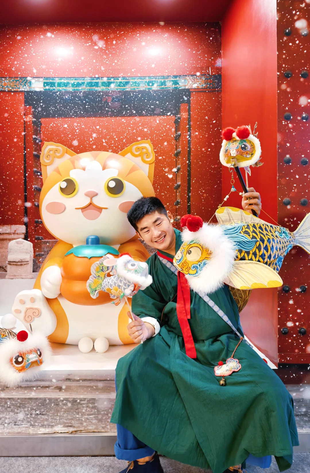 商丘鱼灯登陆海口的一天