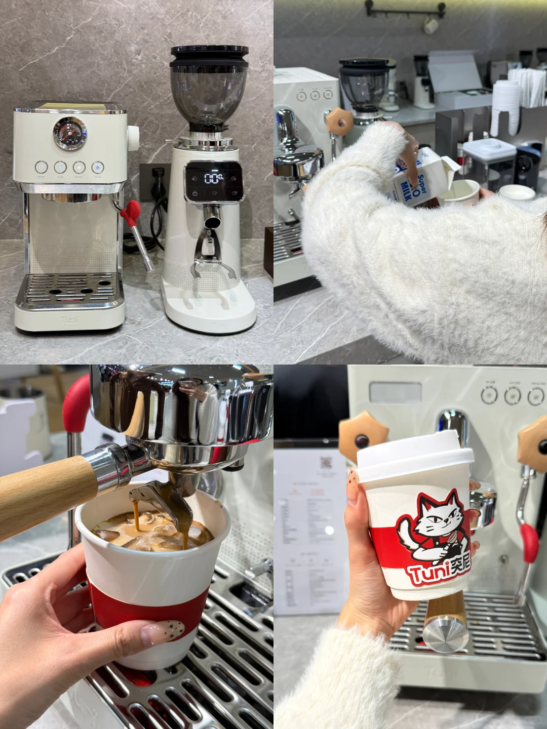 在深圳咖啡展❗️终于喝上亲手做的咖啡啦☕️