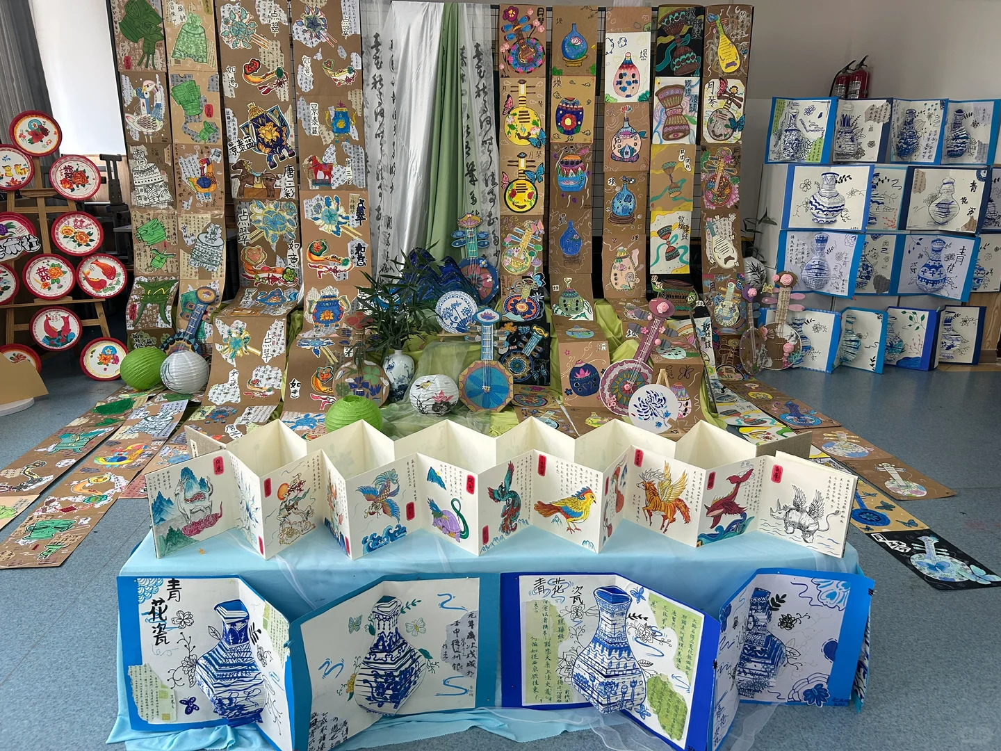 美术社团作品展???
