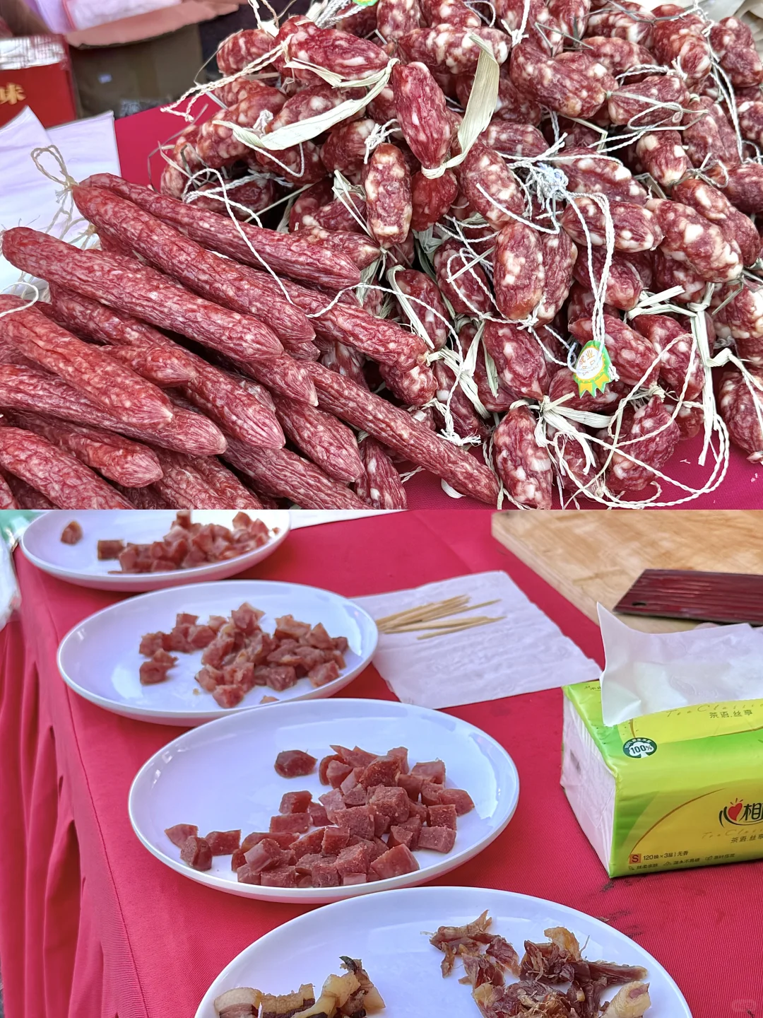 杭州食品市场会展中心广场举办了购物市集✨