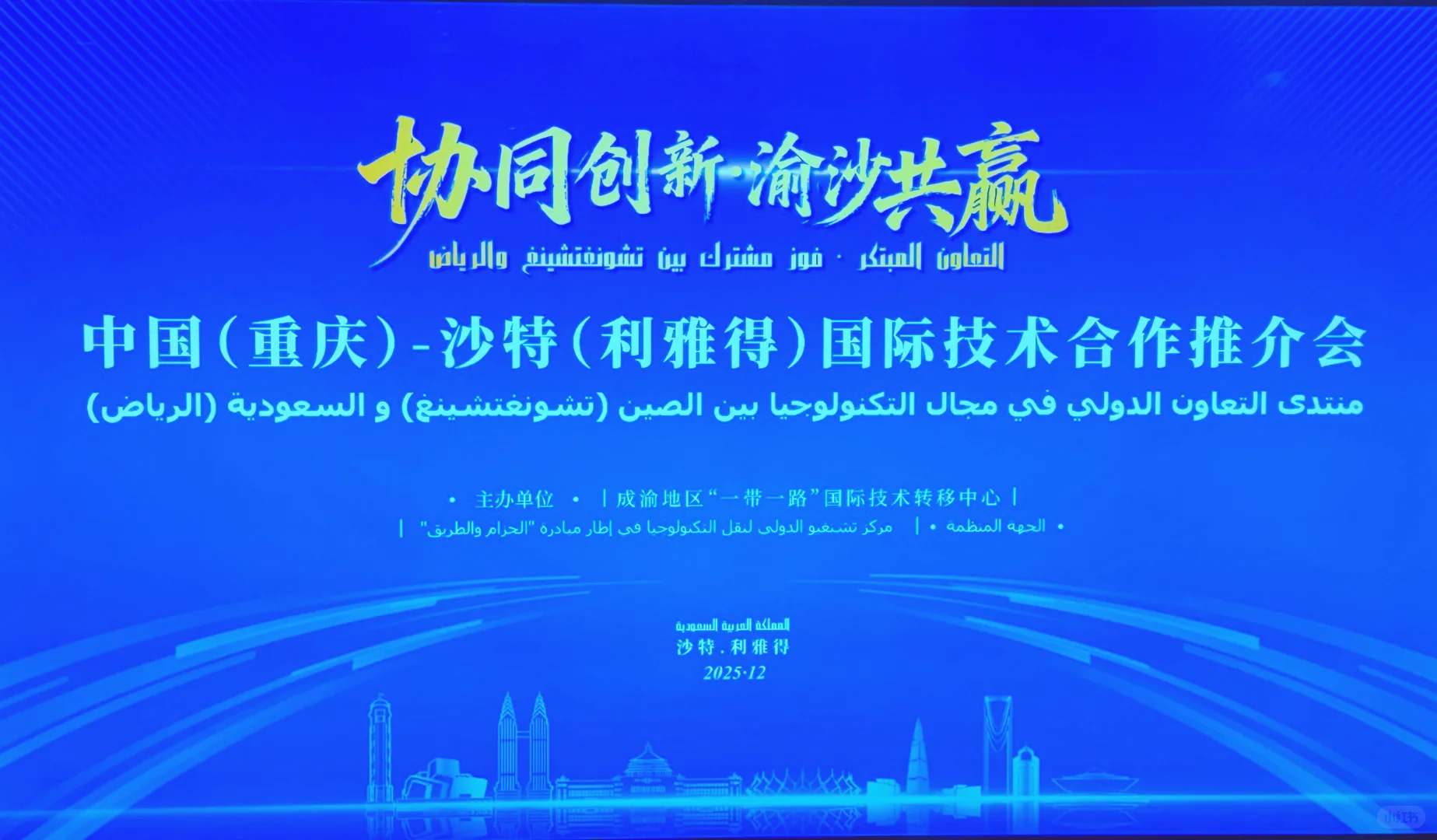 中阿交传翻译??中沙国际技术合作推介会