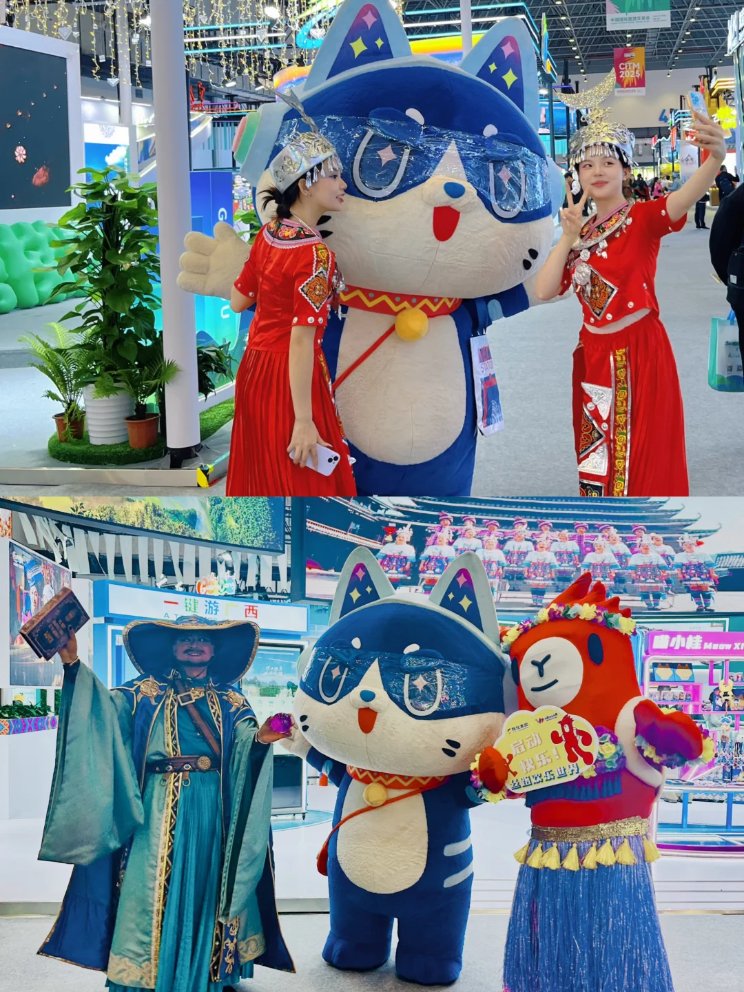 喵生日记｜喵小桂参加国际旅游交易会初体验