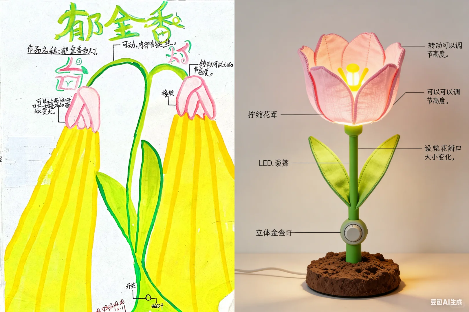 作品展：创意台灯设计展✨