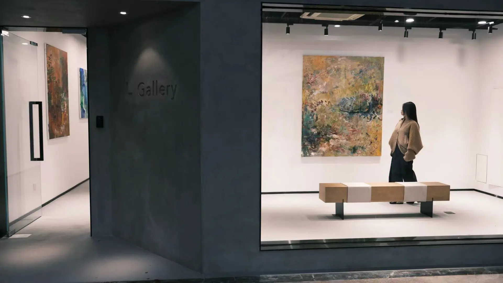 我的作品在L gallery正式开幕啦！