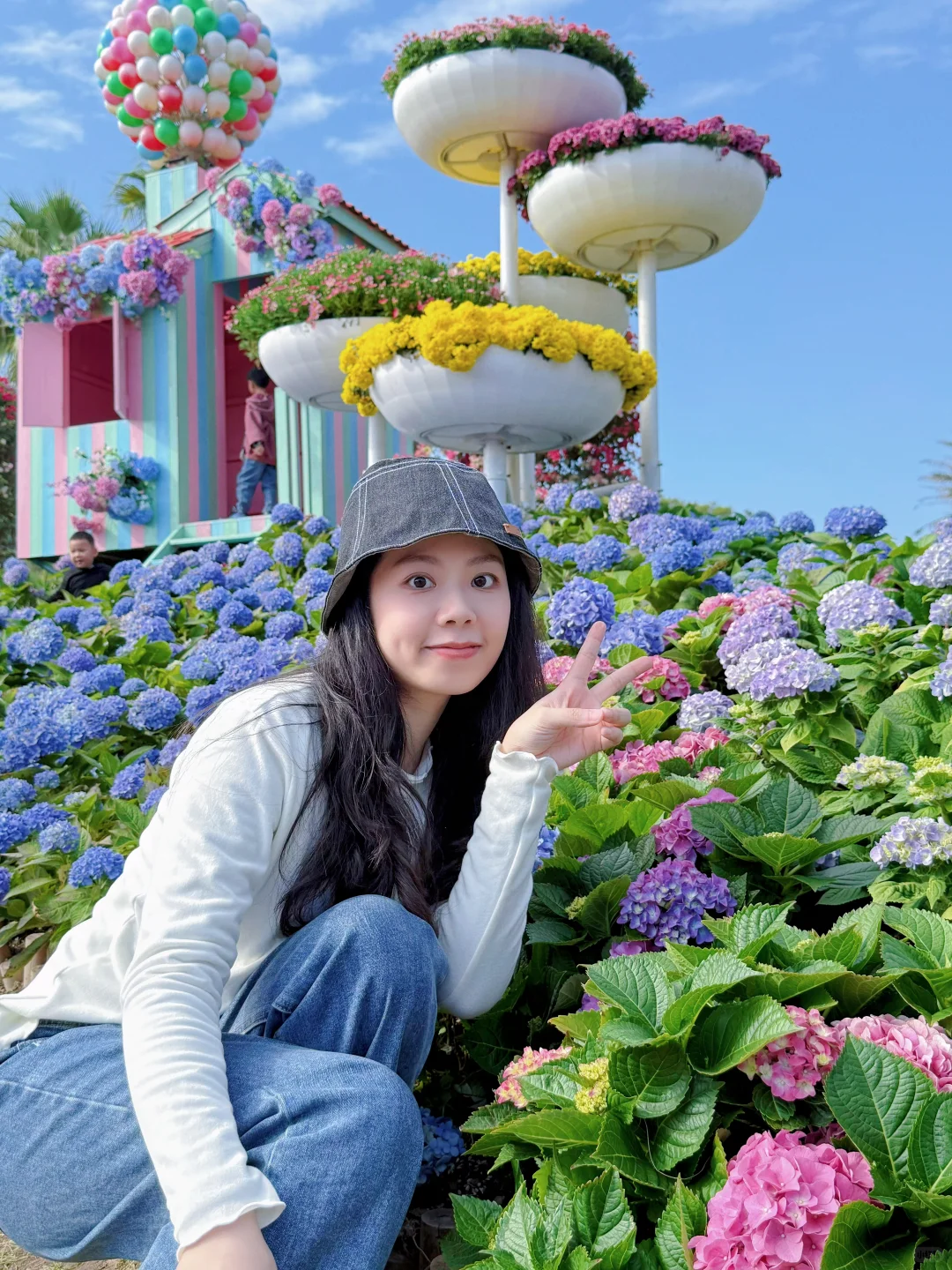 绣球花真好看???漳州东南花都